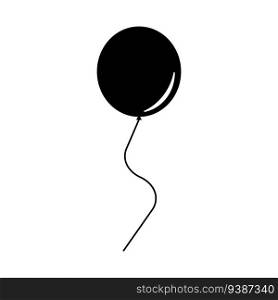 balloon icon, love balloon vector template illustration logo design