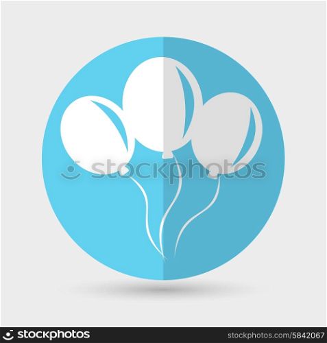 balloon icon on a white background