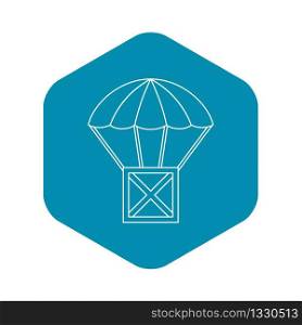 Balloon icon. Outline illustration of balloon vector icon for web. Balloon icon, outline style
