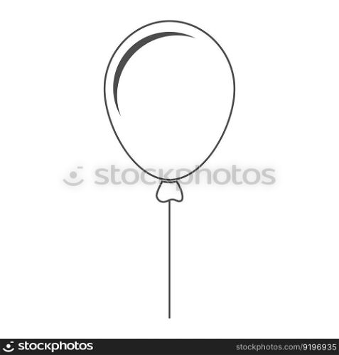 Balloon icon  syimbol design illustration
