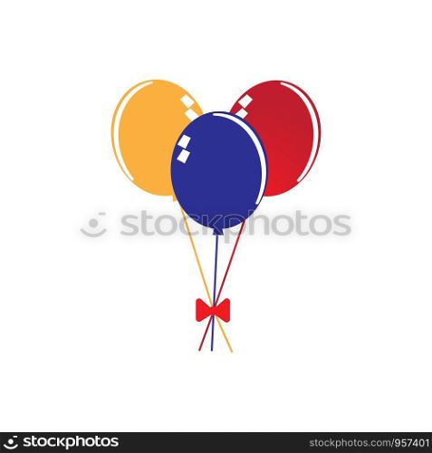 balloon logo vector