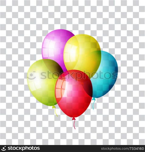 balloon set colored