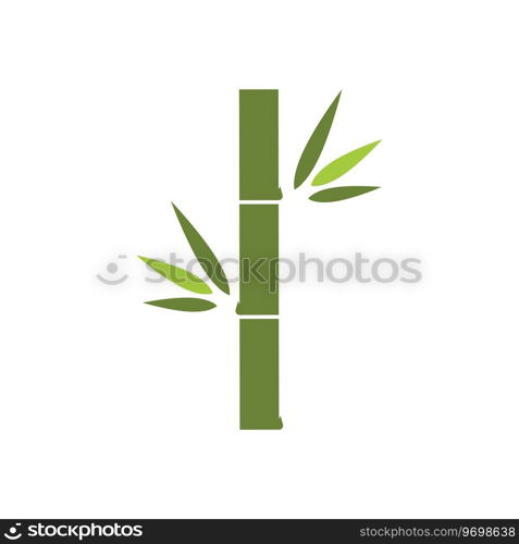 Bamboo Logo Template vector icon illustration design