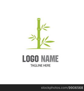 Bamboo Logo Template vector icon illustration design