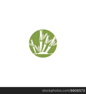 Bamboo Logo Template vector icon illustration design