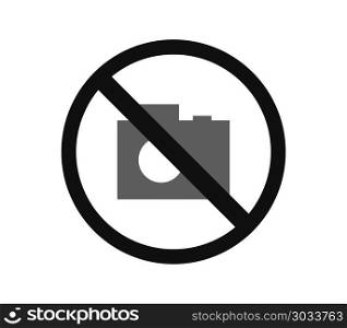 ban icon to photograph