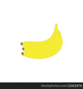 banana fruit design illustration icon logo templat