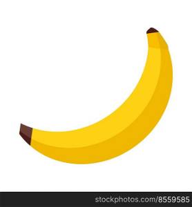 Banana fruit icon.