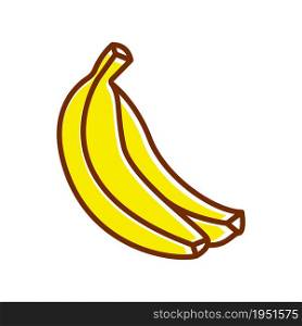 Banana Icon Flat Style