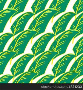 banana leaves seamless pattern textile print