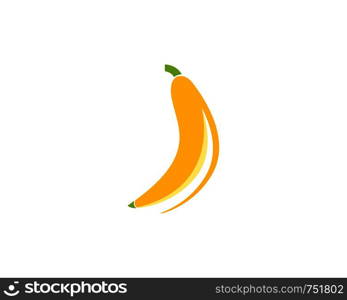 Banana logo vector template