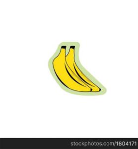 Banana logo vector template design