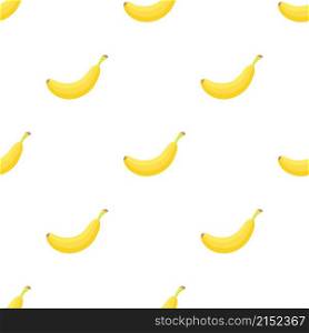 Banana pattern seamless background texture repeat wallpaper geometric vector. Banana pattern seamless vector