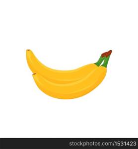 Bananas cartoon vector illustration. Sweet ripe fresh fruits flat color object. Healthy nutrition snack. Vegan food. Source of potassium product isolated on white background . ZIP file contains: EPS, JPG. If you are interested in custom design or want to make some adjustments to purchase the product, don&rsquo;t hesitate to contact us! bsd@bsdartfactory.com. Bananas cartoon vector illustration