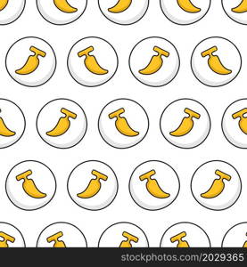 bananas repeat pattern background 