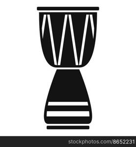 Band drum icon simple vector. Snare roll. Toy jazz. Band drum icon simple vector. Snare roll