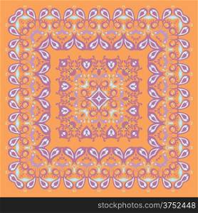 Bandana Pattern. Colorful Vector Illustration.