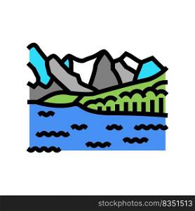 banff national park color icon vector. banff national park sign. isolated symbol illustration. banff national park color icon vector illustration