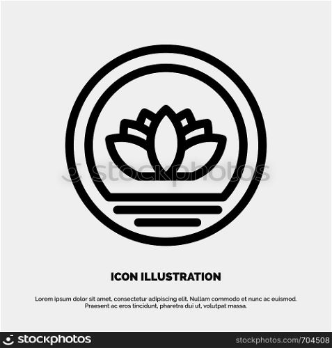 Bangladesh, Bangladeshi, Coin, Coins Line Icon Vector