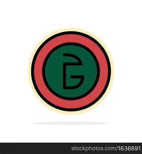 Bangladesh, Business, Currency, Finance, Money Abstract Circle Background Flat color Icon
