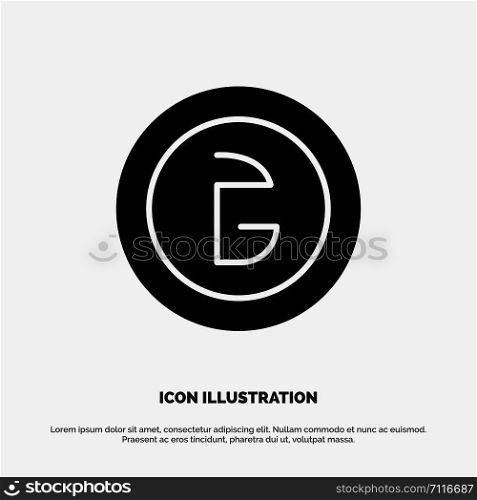 Bangladesh, Business, Currency, Finance, Money solid Glyph Icon vector