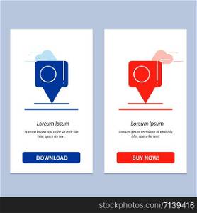 Bangladesh, Chat, Flag, Bangla Blue and Red Download and Buy Now web Widget Card Template