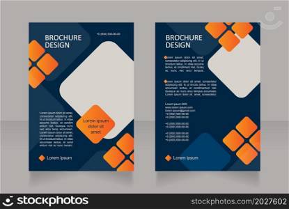 Bank affiliate contact information blank brochure layout design. Vertical poster template set with empty copy space for text. Premade corporate reports collection. Editable flyer paper pages. Bank affiliate contact information blank brochure layout design