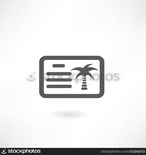 Bank credit cards - Vector icon isolated on white