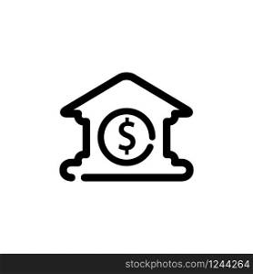 Bank icon design vector template