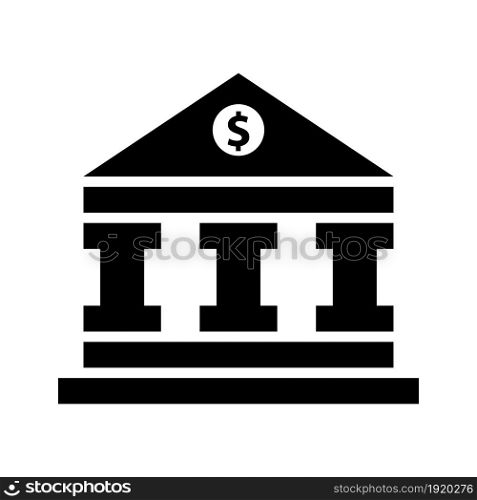 Bank icon vector