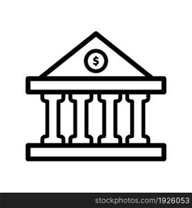 Bank Icon Vector Design Illustration
