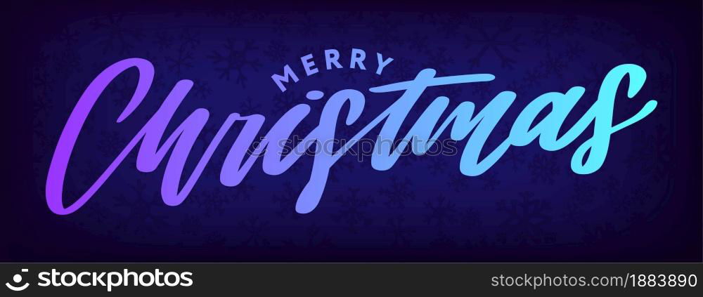 Banner Merry Christmas Holiday New Year Letter font Vector. Banner Merry Christmas Holiday New Year Letter font Vector illustration