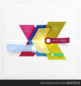 Banners, business backgrounds and presentations infographics. Banners, business backgrounds and presentations infographics templates