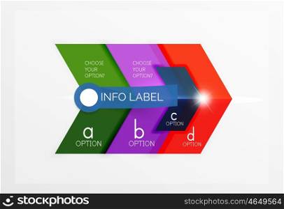 Banners, business backgrounds and presentations infographics templates