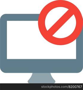 Banning desktop use due to security concerns.