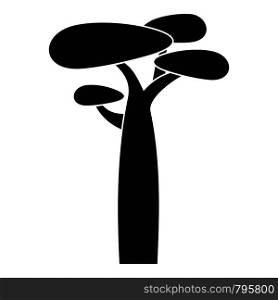 Baobab icon. Simple illustration of baobab vector icon for web. Baobab icon, simple style