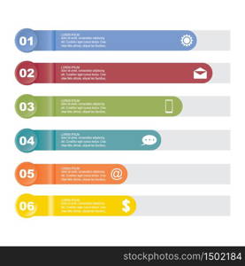 Bar Chart Graph Diagram Statistical Horizontal Infographic Illustration