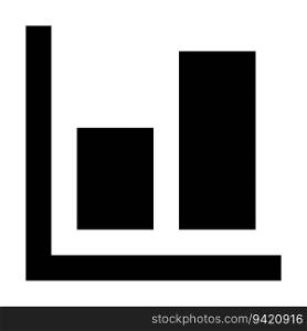 Bar Chart icon. Suitable for website UI design