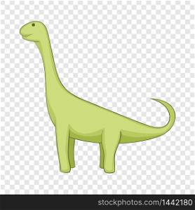 Barapasaurus icon. Cartoon illustration of brachiosaurus vector icon for web. Brachiosaurus icon, cartoon style