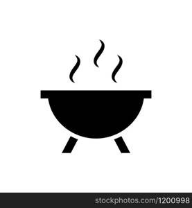 Barbecue icon trendy