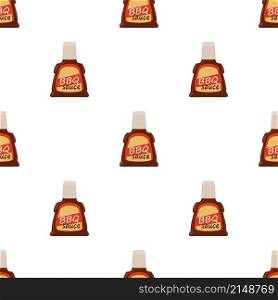 Barbecue sause pattern seamless background texture repeat wallpaper geometric vector. Barbecue sause pattern seamless vector