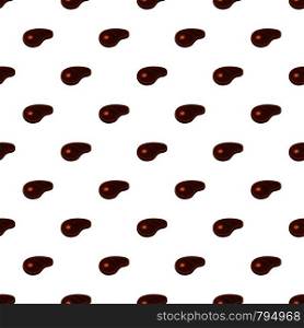 Barbecue steak pattern seamless vector repeat for any web design. Barbecue steak pattern seamless vector