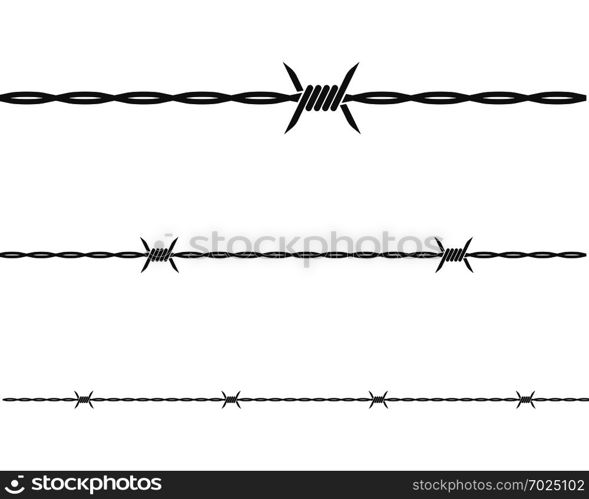 barbed wire vector illustration design