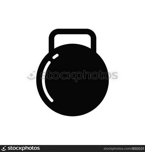 Barbel, Dumbbell Gym Icon Logo Template Illustration Design. Vector EPS 10.
