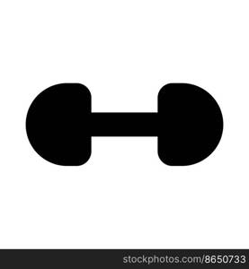 Barbell, Dumbbell Gym Icon Logo Template gym Badge, Fitness Logo Design