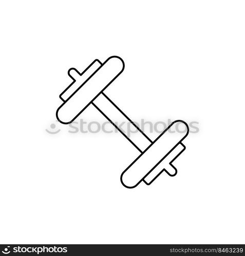 barbell icon design vector. Modern style