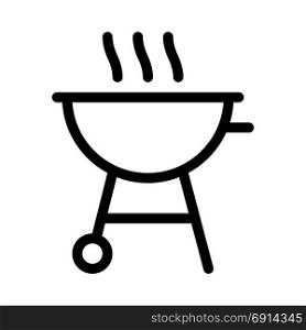 barbeque, icon on isolated background
