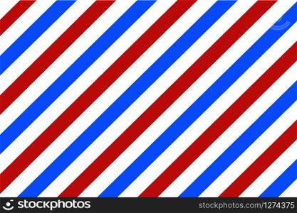 Barber background. Vector design stripes pattern texture in flat style