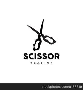 Barber Tools Scissors Logo, Haircut Tools Vector, Barber Design, Symbol Illustration Icon