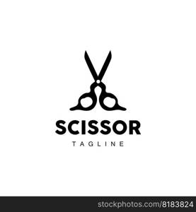 Barber Tools Scissors Logo, Haircut Tools Vector, Barber Design, Symbol Illustration Icon